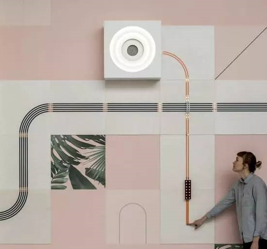 既是墻紙也是電源！是時候停止將電線埋在墻內(nèi)了