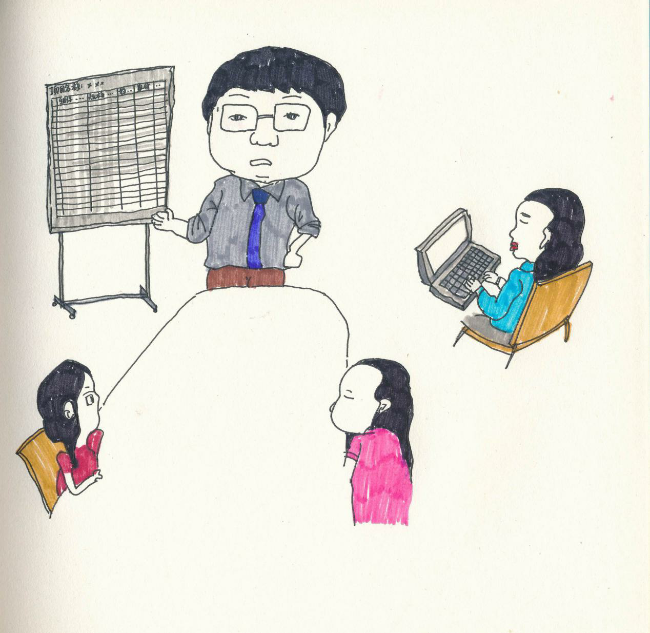 【漫畫紫電】格子間里的女漢子----市場(chǎng)技術(shù)部 【漫畫紫電】格子間里的女漢子----市場(chǎng)技術(shù)部