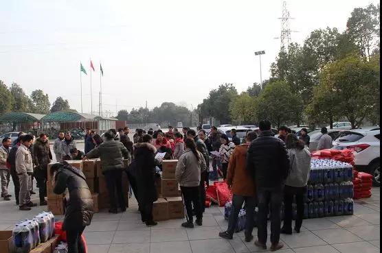 心系員工，溫暖新春 --2018年紫電公司春節(jié)福利發(fā)放